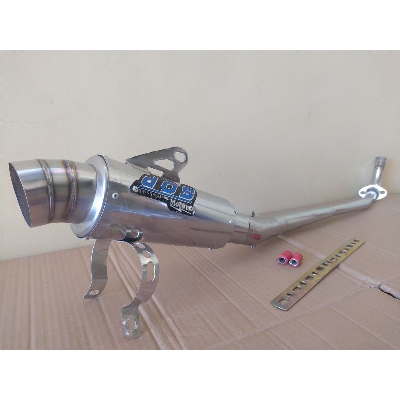 Knalpot Racing DOS Recing honda Kharisma Revo Blade Supra X 125