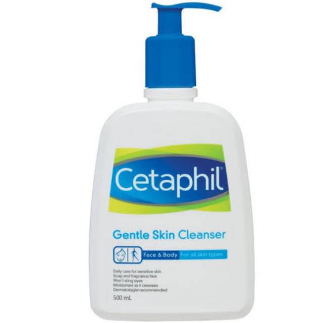 Cetaphil Gentle Skin Cleanser 500ml, 250ml, 125ml (KIM)