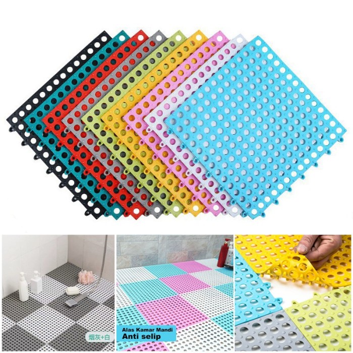 KAS2 - Karpet Kamar Mandi Anti Slip Keset Anti Licin Dapur Tebal