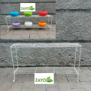  Rak  Tanaman  dengan Cover Plastik Susun  3  4 5 untuk Outdoor 
