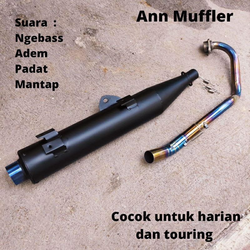 KNALPOT TSUKIGI JUPITER MX NEW MX OLD MX KING BLUMON NGEBAS ADEM ANTI TILANG POLISI