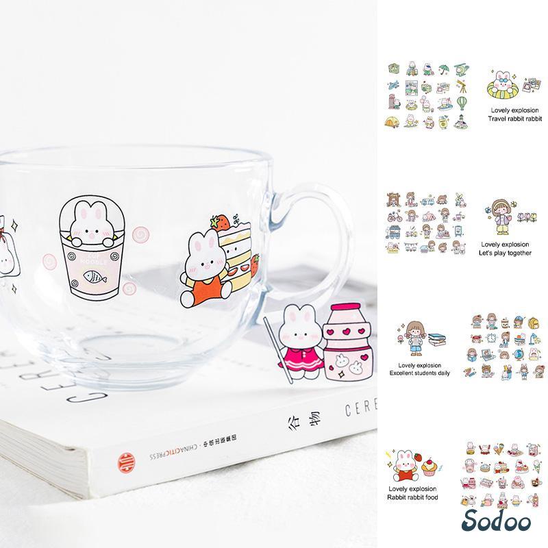 

Tas Stiker Seri Lucu Pola Kartun Lucu Stiker Dekoratif Tenda Tangan Pelajar - SO