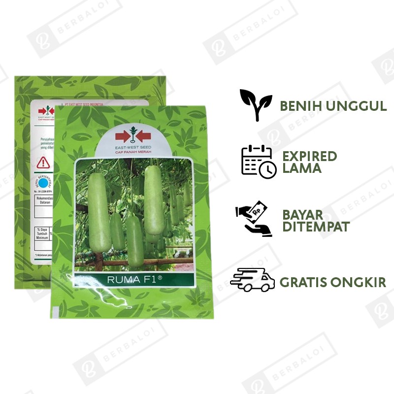 COD Ruma F1 Labu Siam / Labu Air Dataran Rendah-Menengah 10 Gram