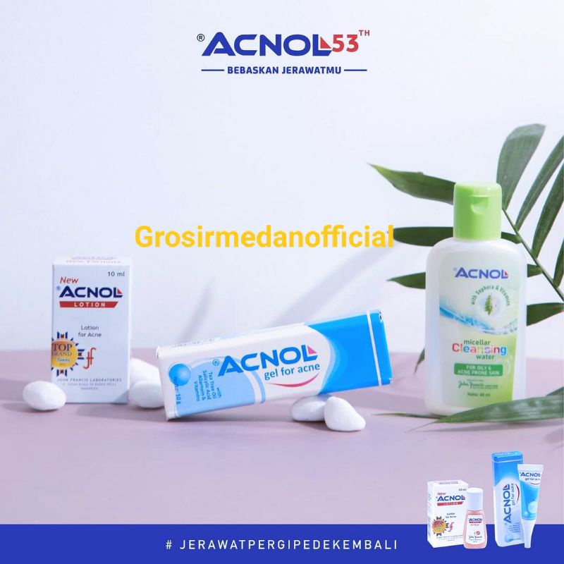 ACNOL LOTION - ACNOL GEL - ACNOL MICELLAR WATER - PERAWATAN JERAWAT ANTI ACNE