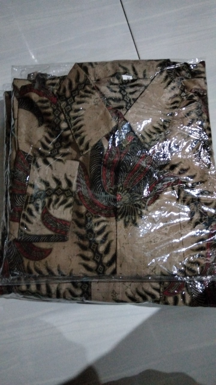 New Arrival Distro Batik Pria Bordir Sogan Hrb026 Batikaf Notoarto Batik Ipnu-ippnu Hem Pria  Bw 113