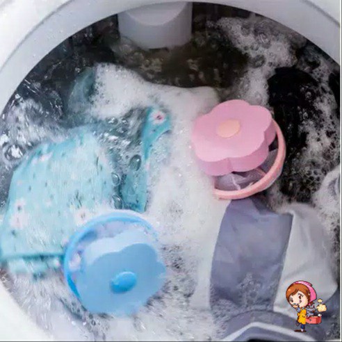 Kantong Saringan Kotoran Pakaian Rambut Bulu Filter Mesin Cuci FL01