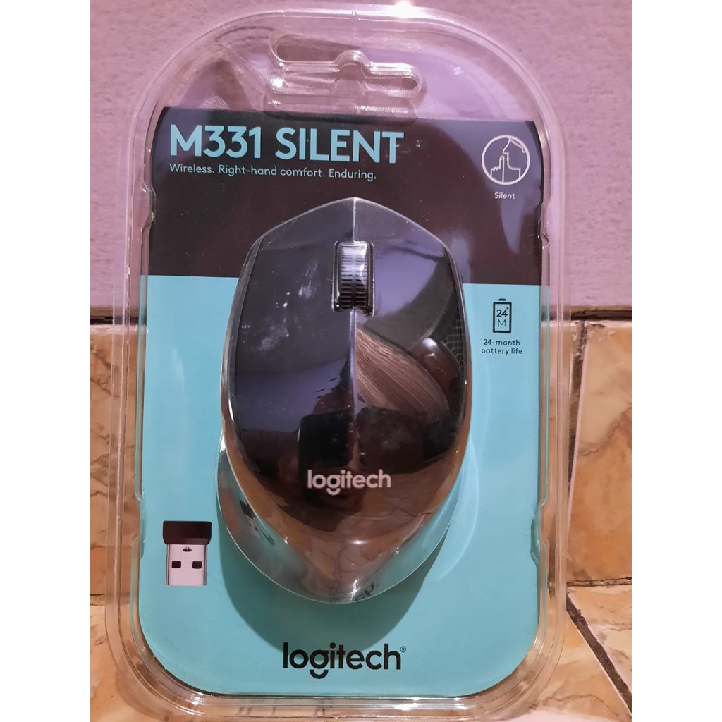 Logitech M331 Silent Plus Wireless Mouse