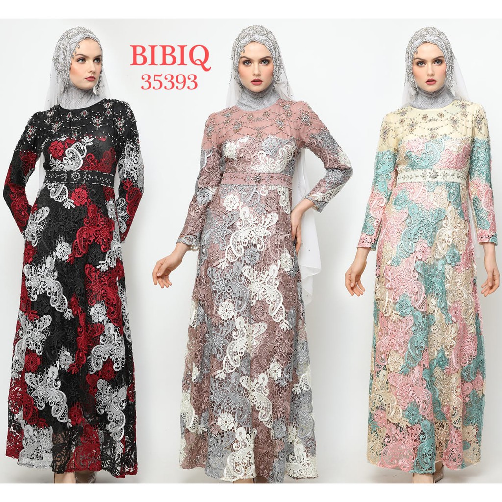 BIBIQ 35393 FASHION GAMIS DRESS MUSLIM