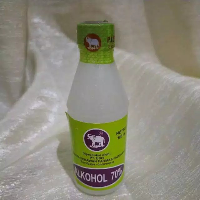 Alkohol 70% cap gajah 100ml