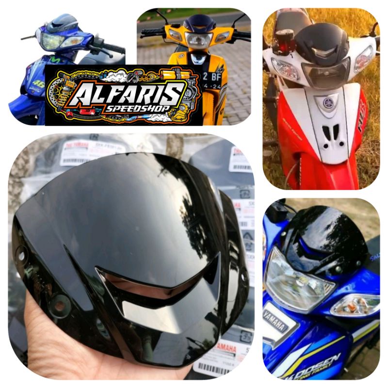 Visor fizr visor fiz r visor f1zr visor yamaha 125z visor satria hiu pnp VISOR YAMAH FIZ R PNP