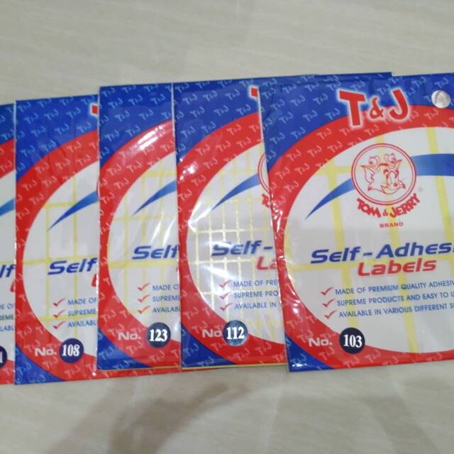 

label nama stiker tom and jerry