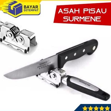 

Alat Asah Pisau / Asahan Pisau Surmene Stainless Serba Guna Murah maju67 Berkualitas