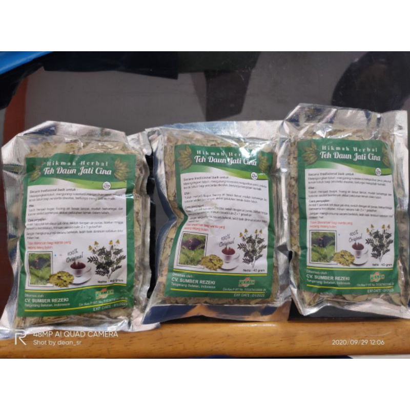 

teh pelangsing daun jati cina 40 gr Menurunkan berat badan