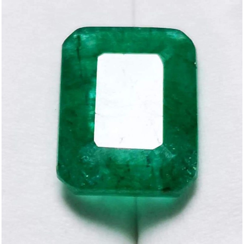 New NATURAL PERMATA ZAMRUD COLOMBIA OCTAGON LUSTER