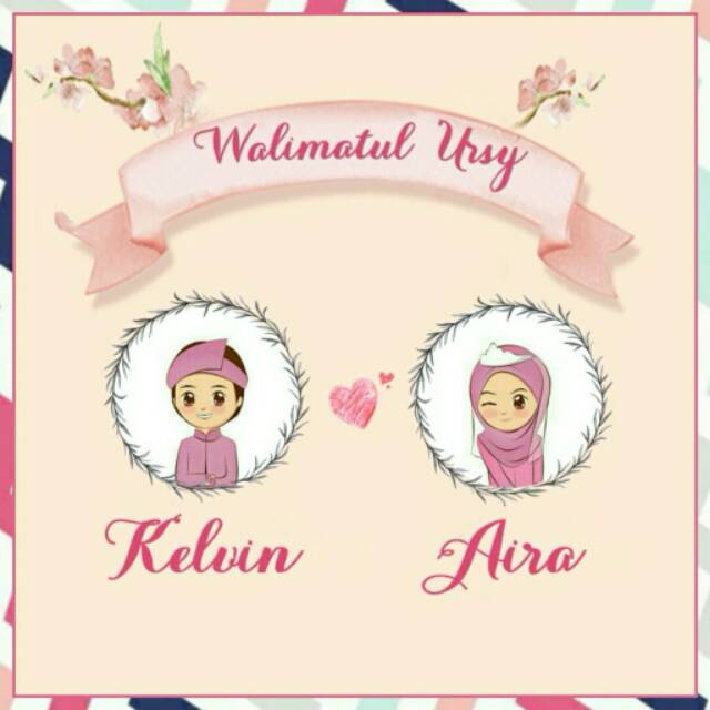 660+ Contoh Undangan Pernikahan Walimatul Ursy Terbaru