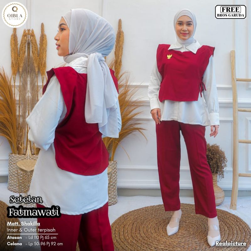 SETELAN FATMAWATI BY QIBLA STORE