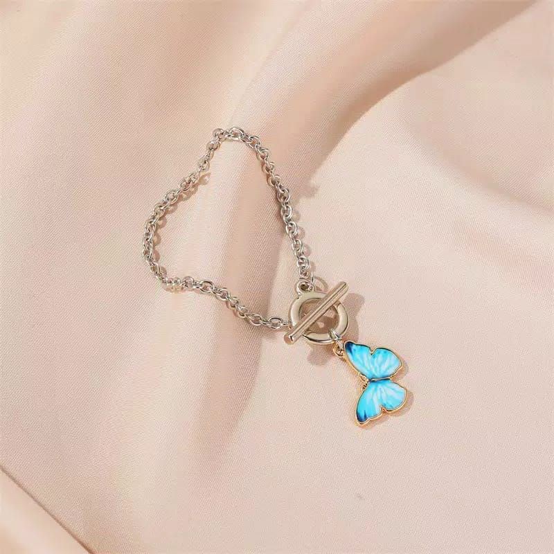 Gelang Kekinian Model Kupu-kupu / Gelang Butterfly Terlaris Best Seller / Gelang Cantik BZO