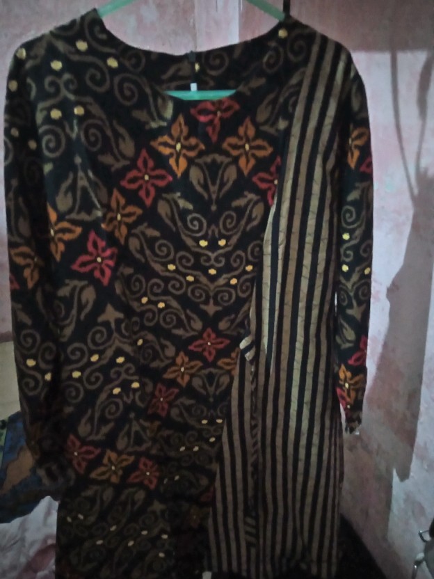 Terlaris Serut Genes Jelita Tunic Navbor Yelbor Whitbor Creambor Tunik Batik Modern Hrb030 Dolbi Dob