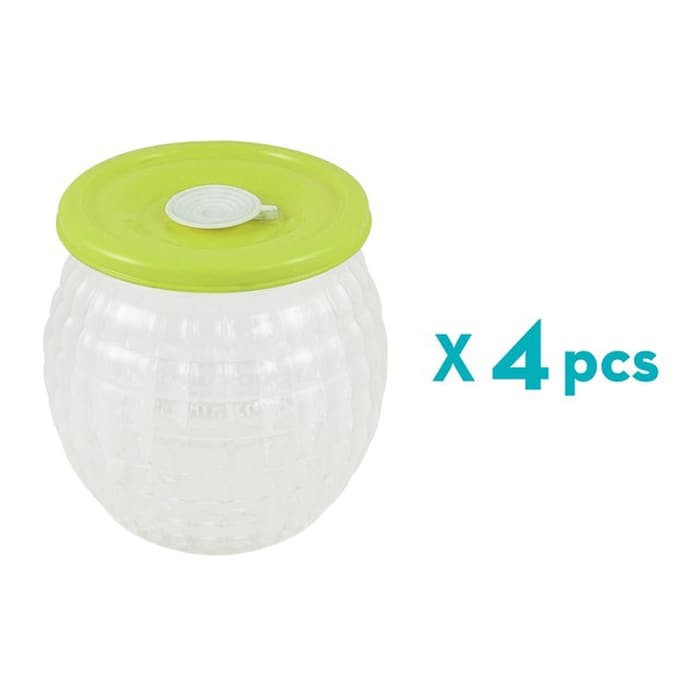 TERLARIS / Tafel21 Weston Toples Plastik Cubes Hijau 8 pcs set