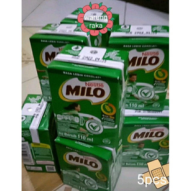 

susu uht milo/110ml/per 5pcs