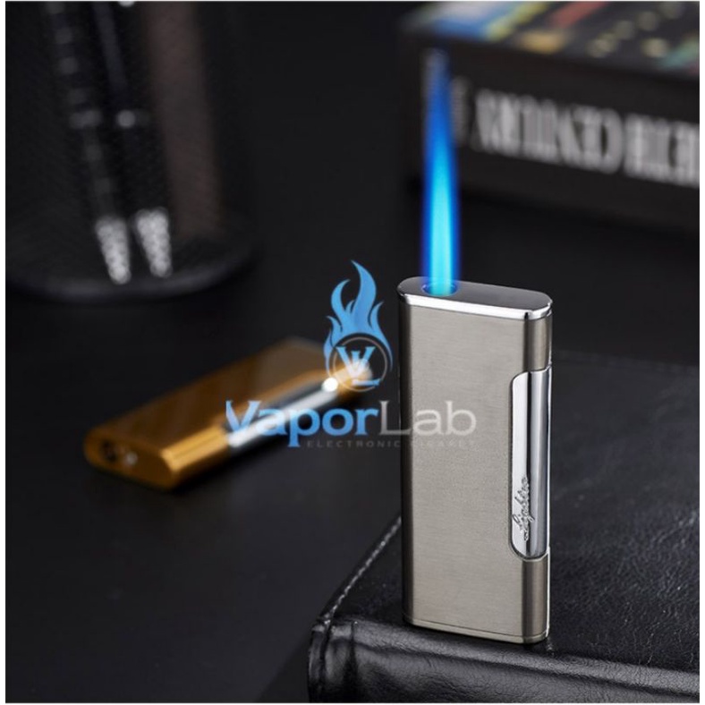 mancis korek api bara las unik slim gas torch lighter bisa isi ulang