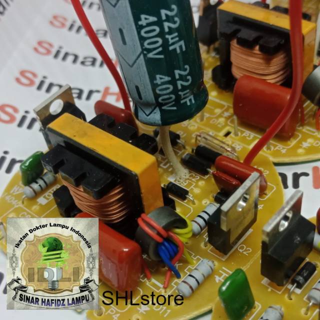 mesin lampu/pcb lampu 4u 65w