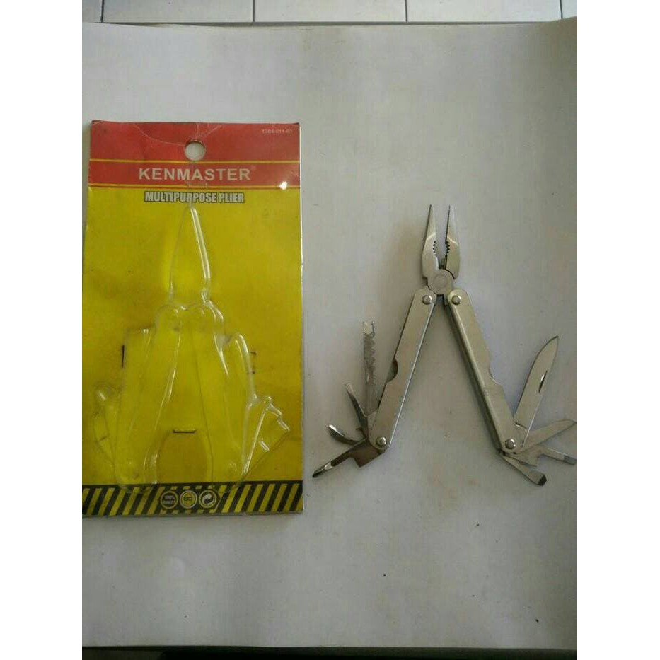 Tang Serbaguna Kenmaster Lipat (Stainless Steel)