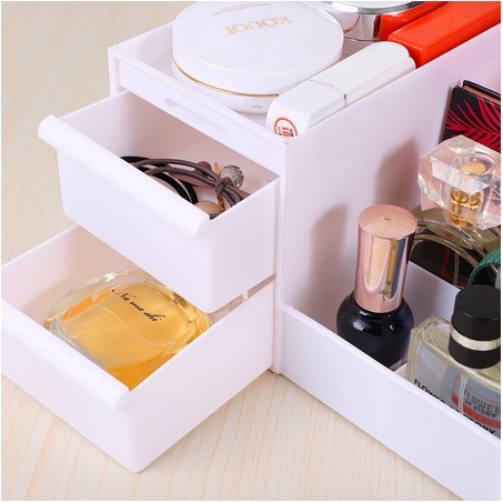 [OL] Rak Hias Kosmetik Tempat Makeup Kotak Penyimpanan Makeup Storage Box Organizer