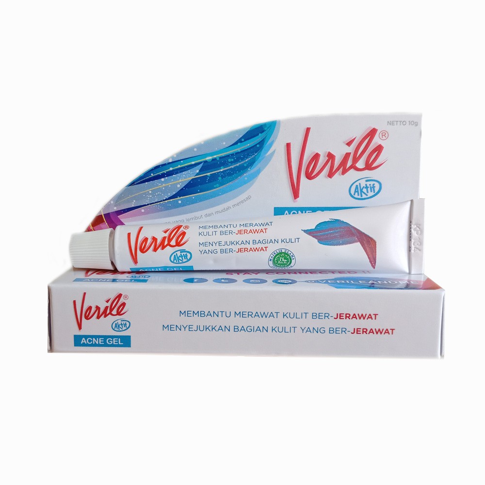 VERILE ACNE GEL JERAWAT / Anti Bakteri / Anti Jamur