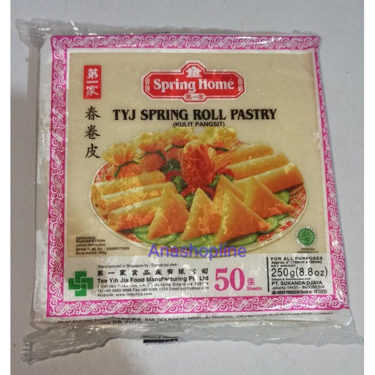 

TYJ Spring Roll Pastry 5inci