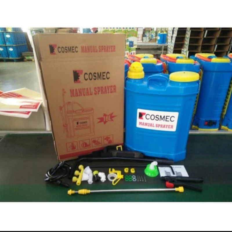 Sprayer Manual COSMEC 16Liter//Hand sprayer semprotan hama&Disinfektan 16Liter Cosmec