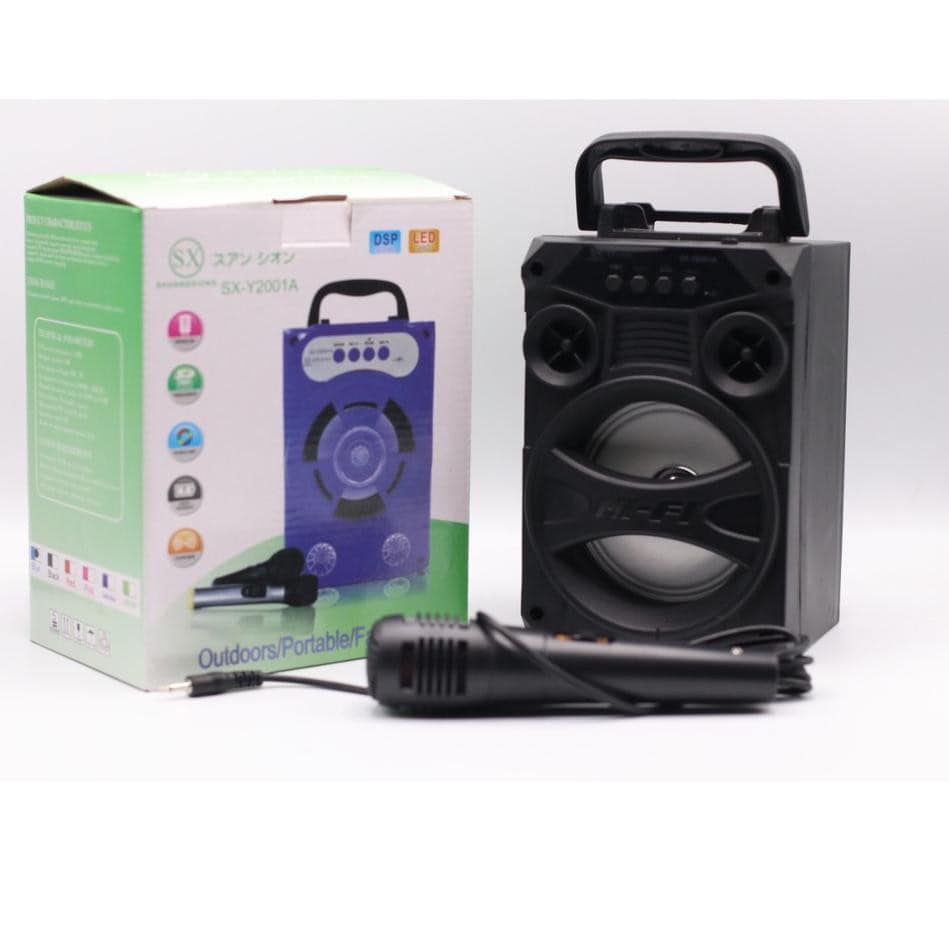 Speaker bluetooth portable SX-Y2001A free mic