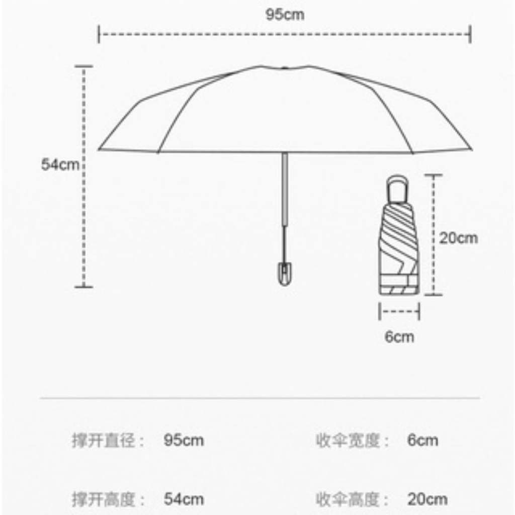 Payung Mini Buka Tutup Otomatis Anti UV Payung Lipat Mini Otomatis Super Elegant
