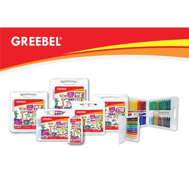 

Crayon : oil pastel 12 warna Greebel / HALAL dan KIDS