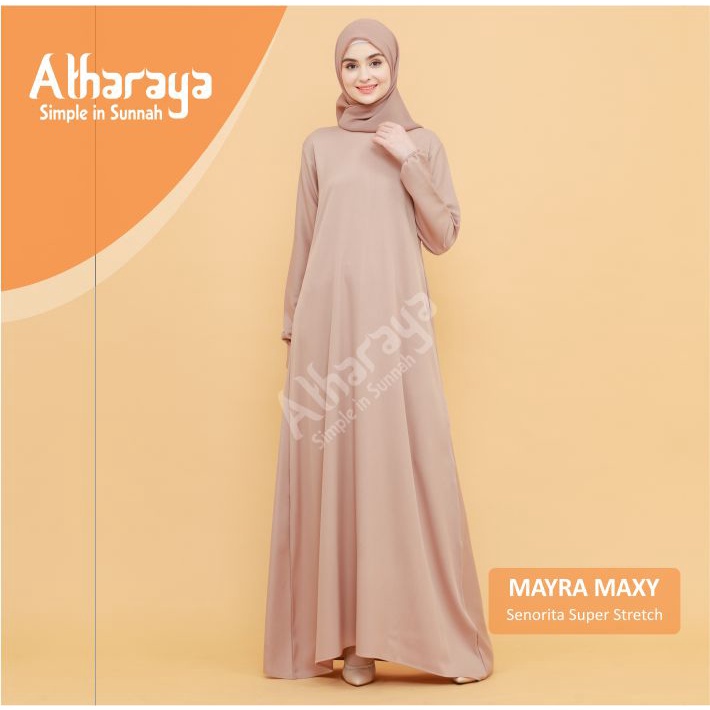 Gamis Remaja Terbaru Abaya Basic Dress MAYRA By Atharaya