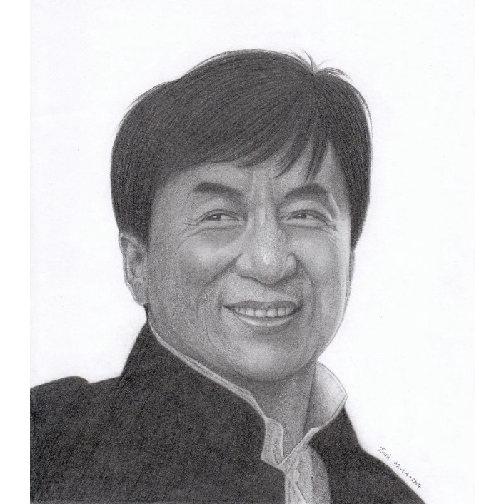 Lukisan Jackie Chan