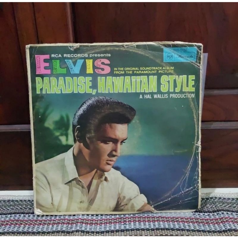 Vinyl Piringan Hitam 12&quot; Elvis Presley Paradise, Hawaiian Style