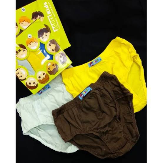1 Box 3 Pcs Celana Dalam Agree Kids AK 14 - CD Anak Laki Laki - Kotak Hijau