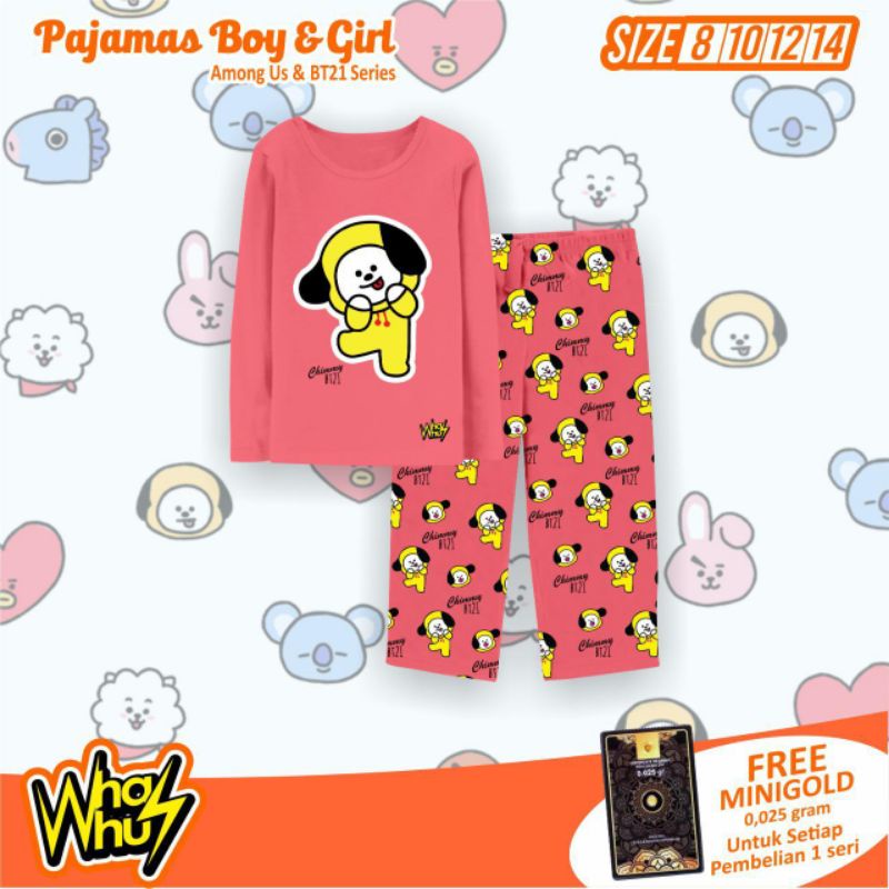 Pajamas BT21 & AmongUs