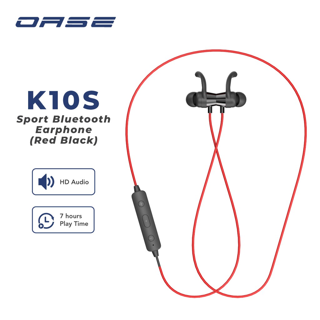 OASE Sport Bluetooth Wireless Earphone K10S [Garansi Resmi] - OPPO Official Accessories