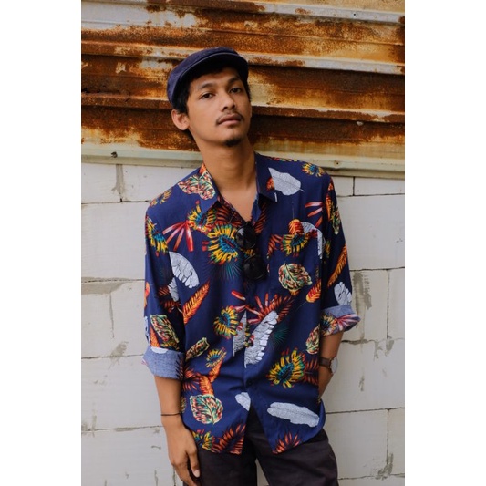 Kemeja Pantai • Kemeja Hawaii • Kemeja Rayon