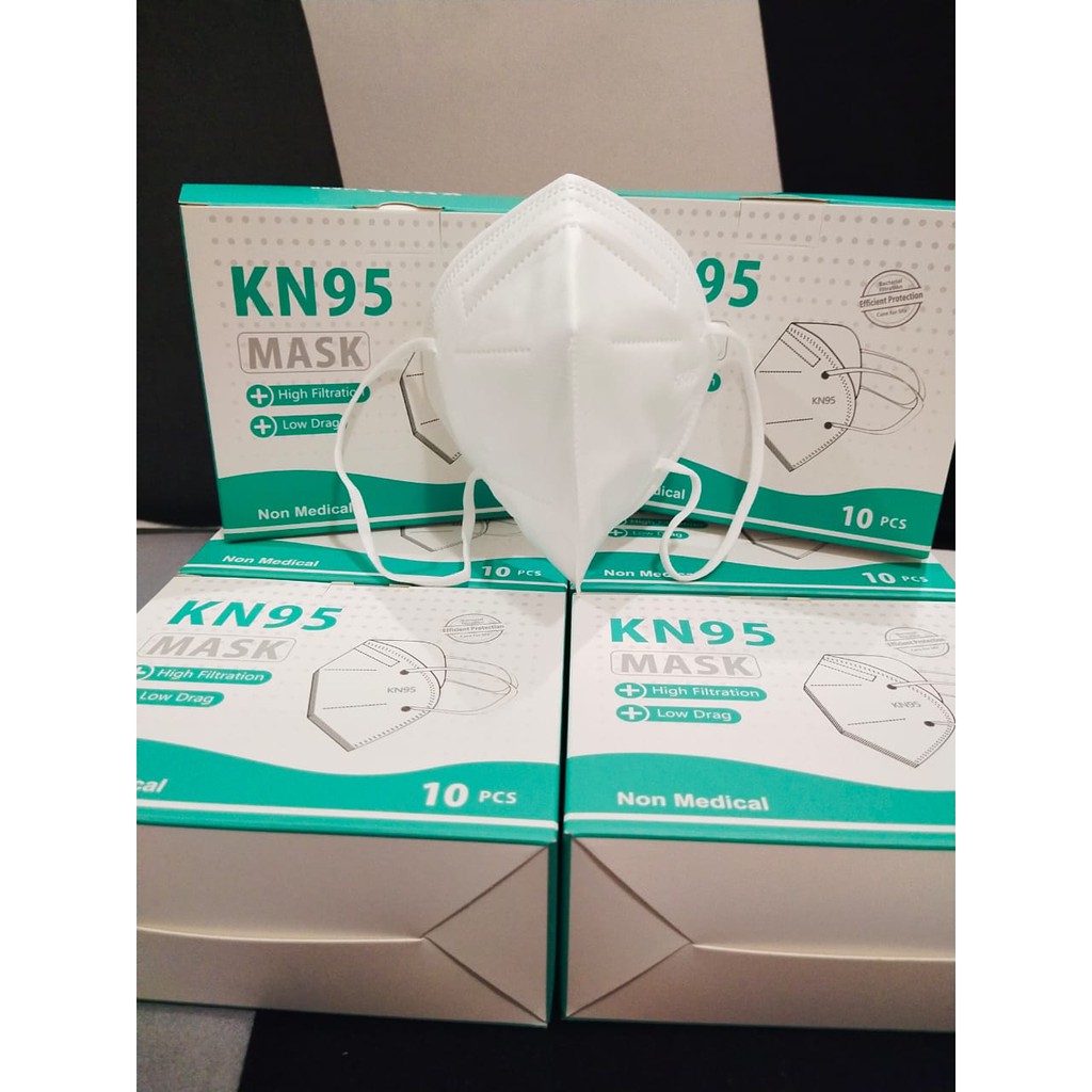 KN95 Protective Mask 5 Layer Non Medical Masker Non Medis 1 Box @10PCS - KN95NM