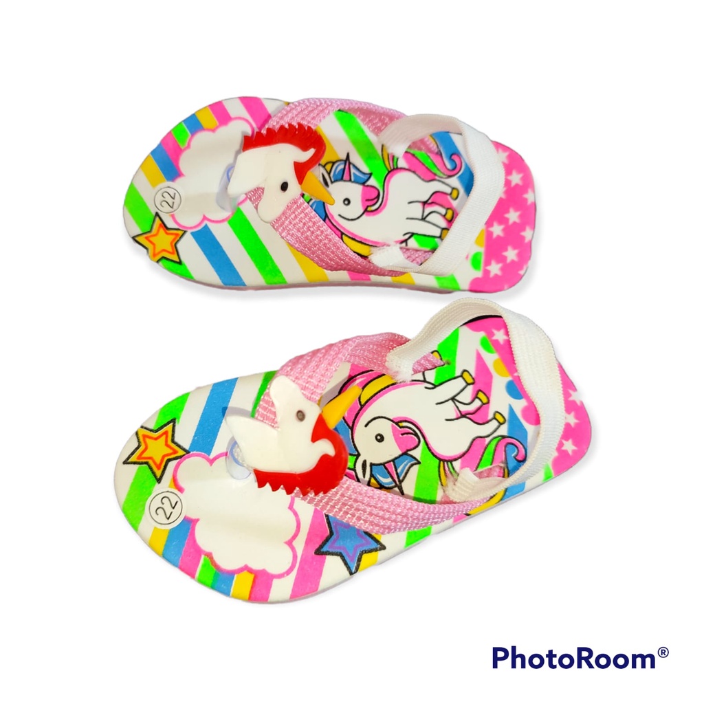 Sandal anak baby cewe motif kuda pony