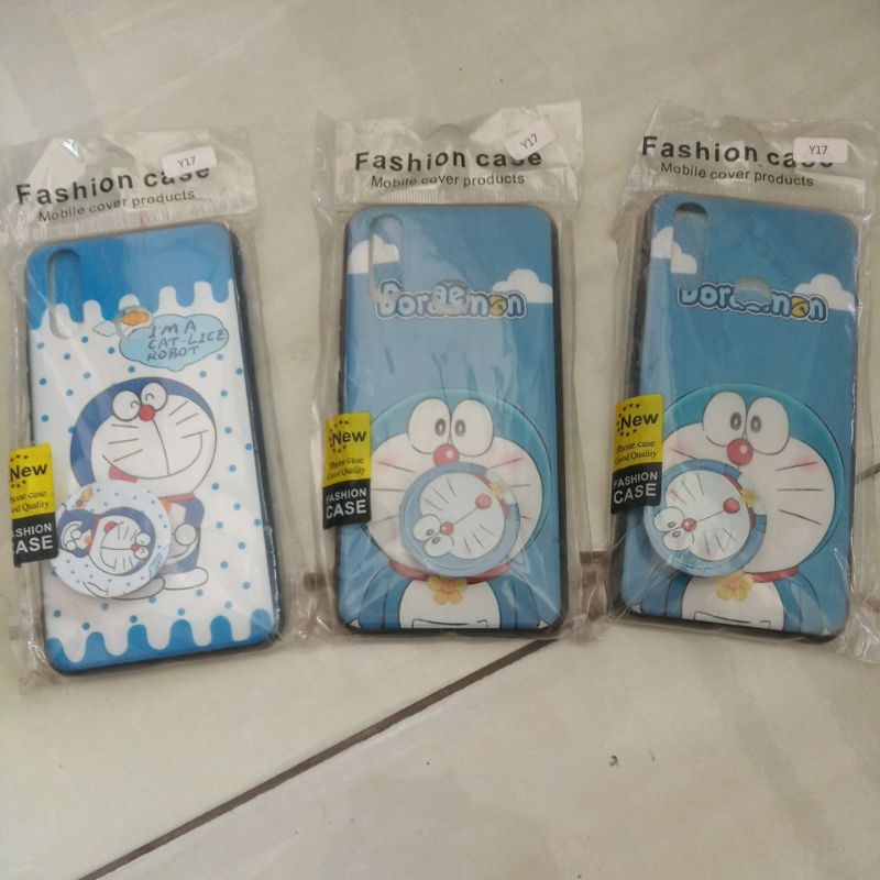 case doraemon vivo y12/y15/y17
