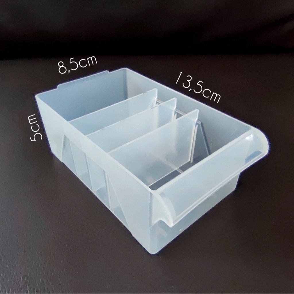 Laci Drawer Plastik Tempat Penyimpanan Serbaguna Toolset/Sparepart Elektro Tersedia 3 ukuran di Varian