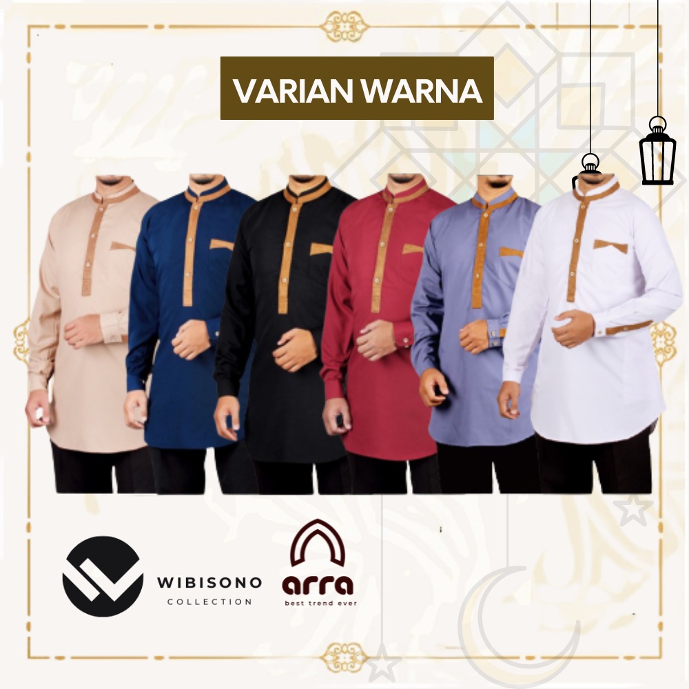 Baju Koko Kurta Pakistan YU2 Dewasa Lengan PanjangTerbaru Premium Original AL QARNI