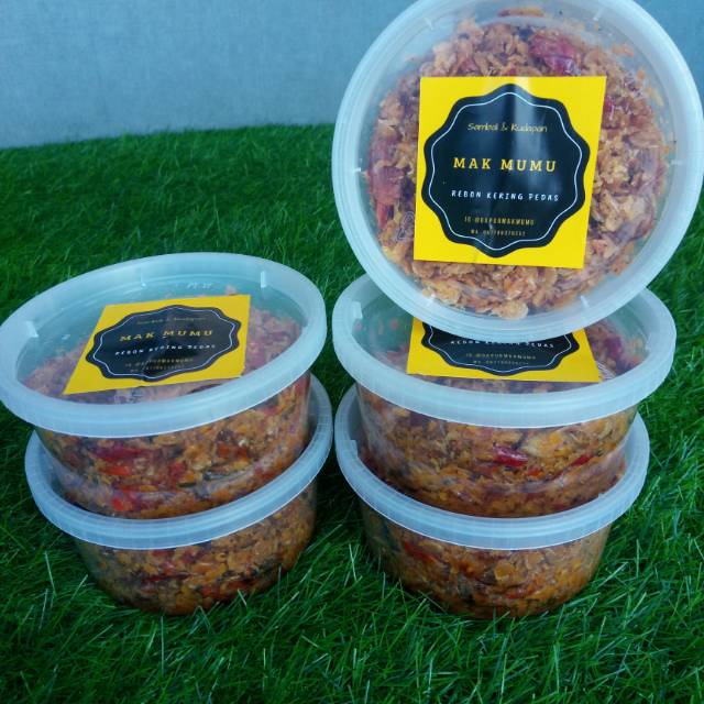 

Rebon kering pedas gurih