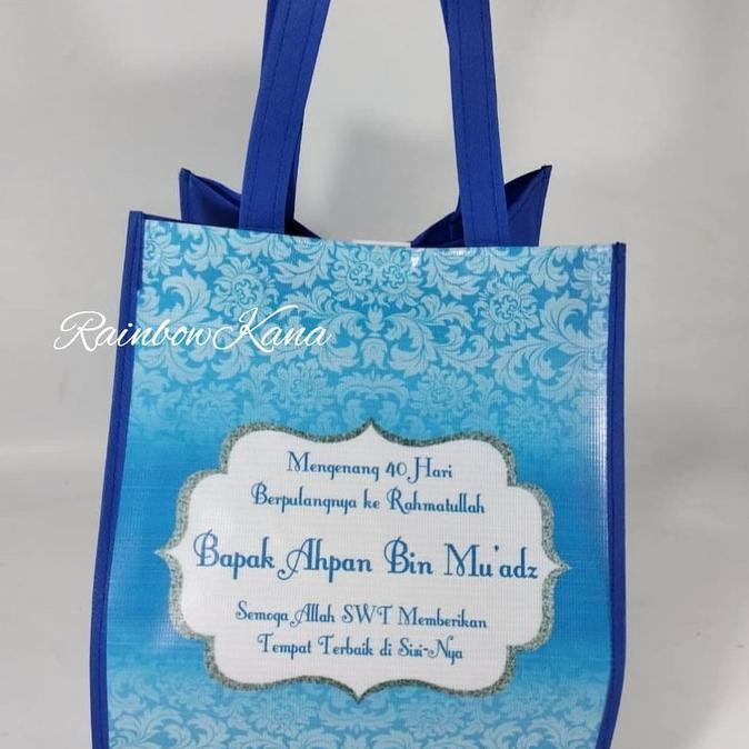 

Open Ds Tas Lebaran Eid Idul Fitri Goodie Bag Natal Tas Berkat Gambar 2 Sisi