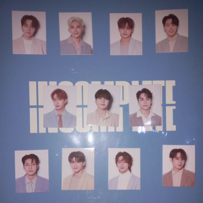 [READY] SEVENTEEN INCOMPLETE MERCH PASSPORT PHOTO (HOODIE GIFT) Incl.emstax