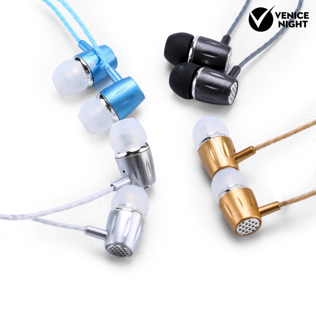 (VNEP) (Berkabel) Earphone In ear Heavy Bass Dinamis Dengan Fitur Noise Reduction Untuk Gaming